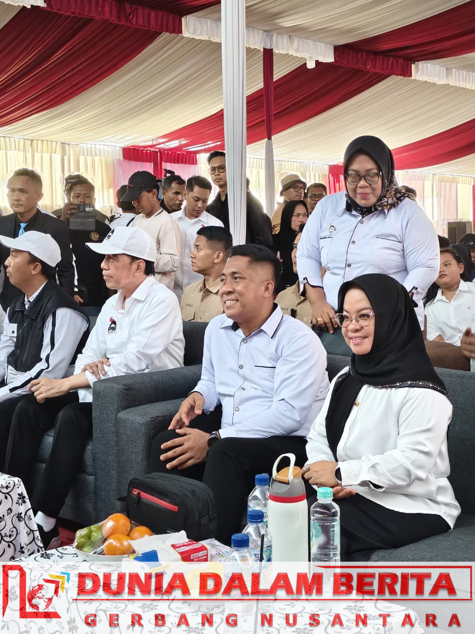 Presiden ke-7 RI Joko Widodo menghadiri Rapat Koordinasi Daerah (Rakorda) Partai Solidaritas Indonesia (PSI) Kabupaten Mesuji, Lampung