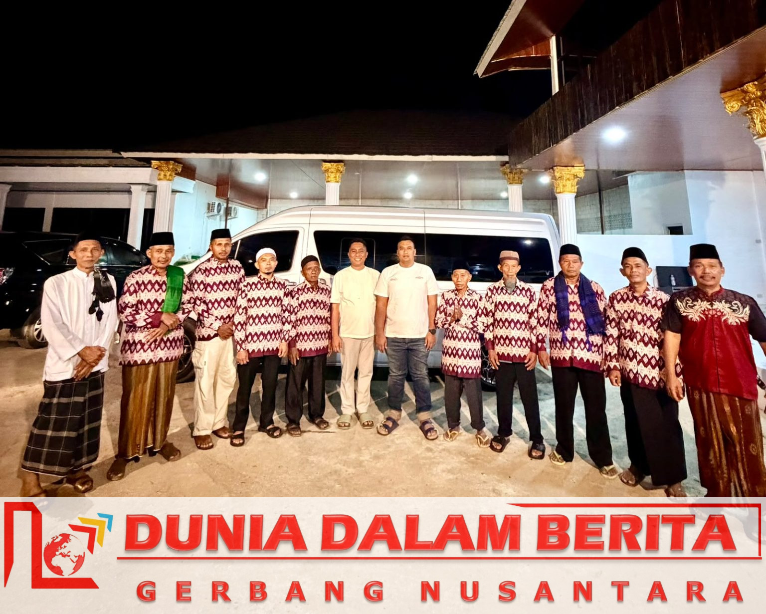 DPD PSI Mesuji dan SSB Group Berangkatkan 8 Imam Masjid ke Tanah Suci